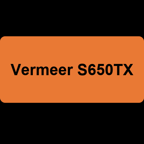 Vermeer S650TX